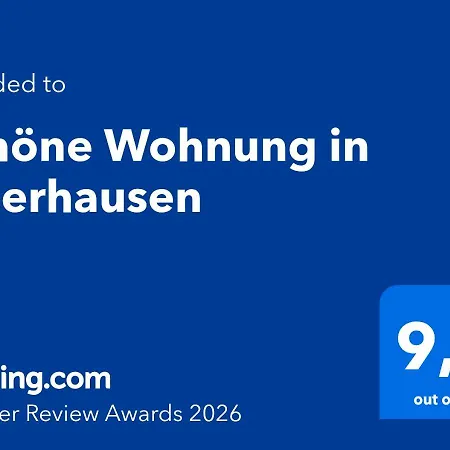 Διαμέρισμα Schoene In Ομπερχάουζεν